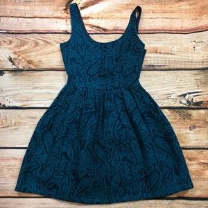 Jack Womens Dress Size 2 Fit Flare Lined Side Zip